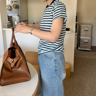 Basic striped T-shirt