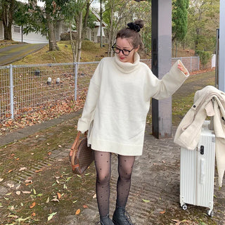 Turtleneck long knit
