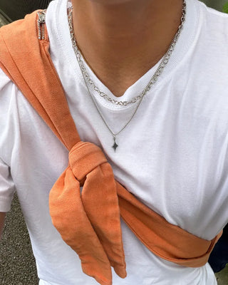 Layered pendant necklace