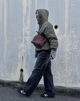 Hooded Quilted Padded Jumper