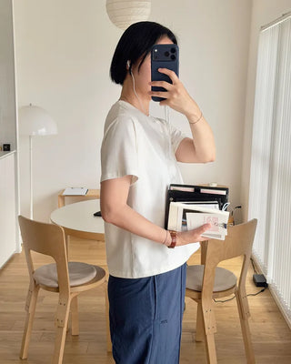 Modal Basic Short-Sleeve T-Shirt
