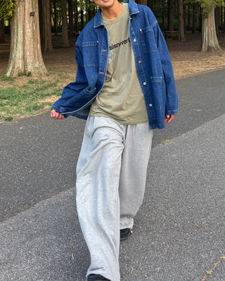 Loose Fit Belted Sweatpants