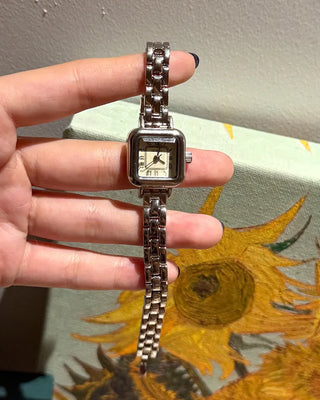 Square Metal Watch