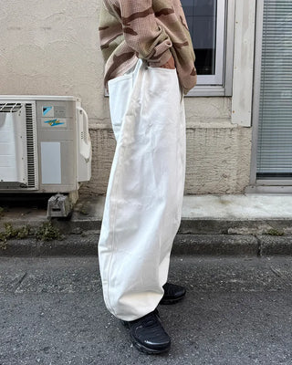 Balloon cotton pants