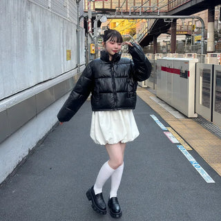 Balloon mini skirt
