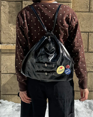 2-Way Leather Shoulder & Tote Bag