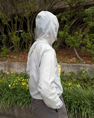Glossy Windbreaker Jacket