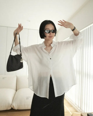 Oversized Classic Summer Shirt