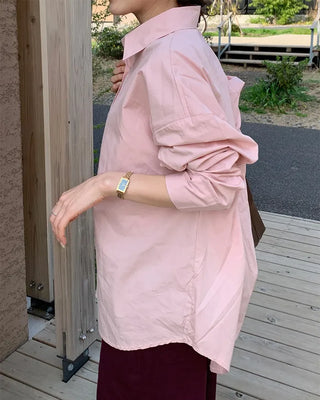 Basic oversized shirt