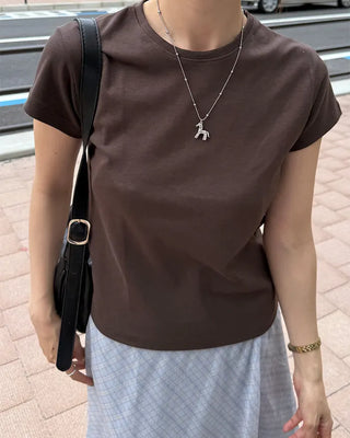 Silket cotton T-shirt