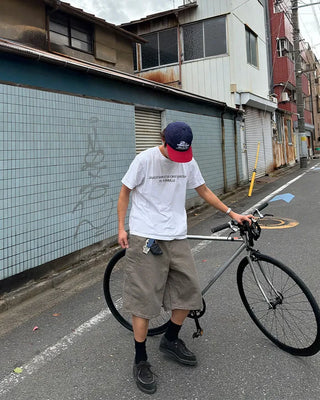 Wide side pocket shorts