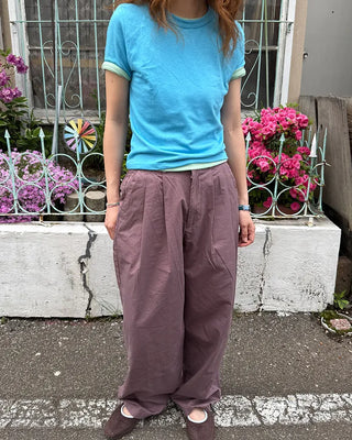 Tencel Layered Half T-Shirt