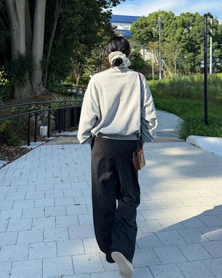 Striped Banding Pants