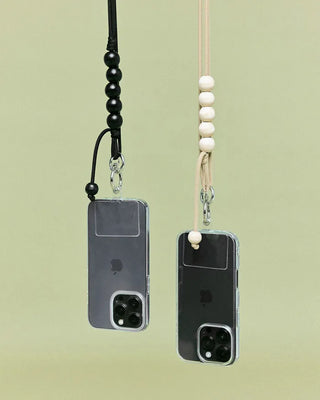[4th Re-release] (ORIGINAL) Wood Ball Shoulder Strap (black)