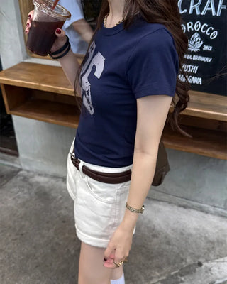 86 Numbering Slim T-Shirt