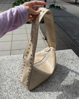 Studded Shoulder Bag