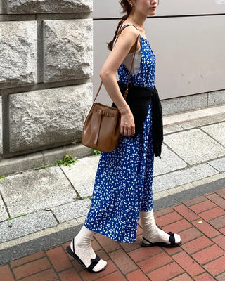 Flower Sleeveless Long Dress