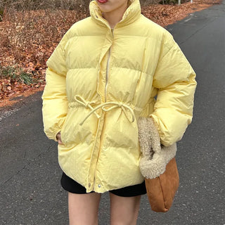 Waist String Padded Jacket