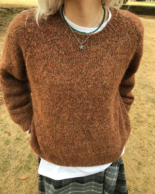 Blurred Round Knit