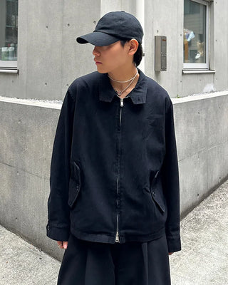 Side pocket zip-up jacket
