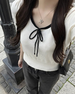 Ribbon pendant necklace