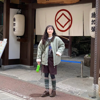 Vintage Boa Down Jacket
