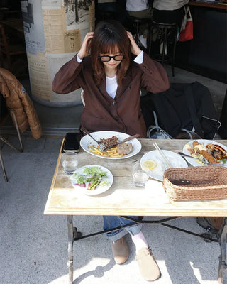 Oversized tailored jacket