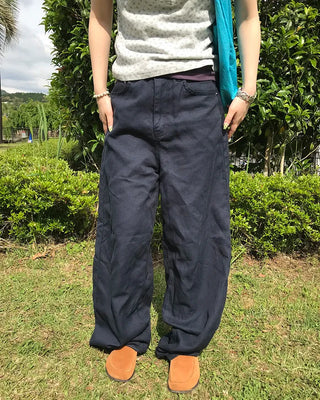 Summer Tencel Cotton Wide Pants