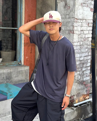 Basic short-sleeved T-shirt