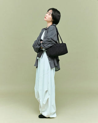 [1st Re-release] (ORIGINAL) Brick Nylon Boston Bag (black)