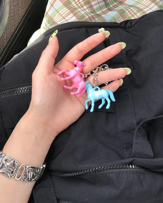 Vivid Horse Keyring