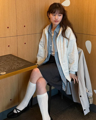 Pocket String Hooded Parka