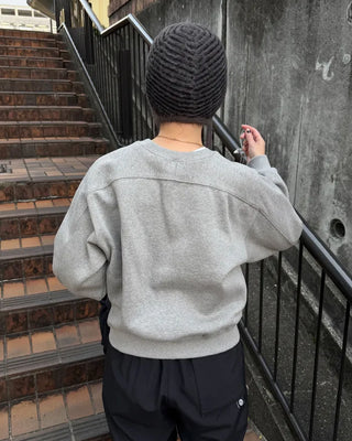 Striped knit hat