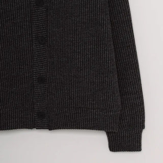 Knitted color cardigan