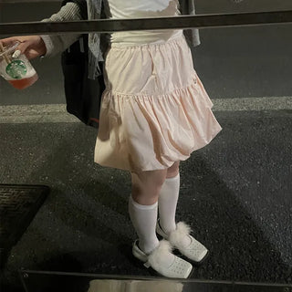 Nylon pumpkin skirt