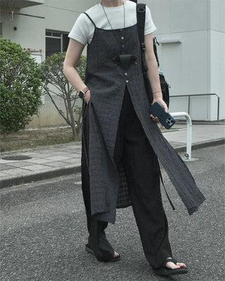 Layered long dress