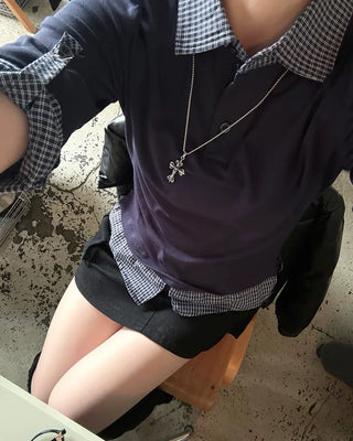 Cargo mini skirt