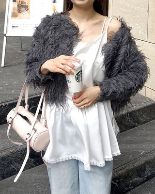 Camisole layered mini dress
