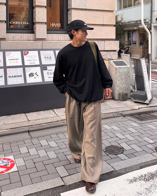 Washed plain oversized sweatshirt
