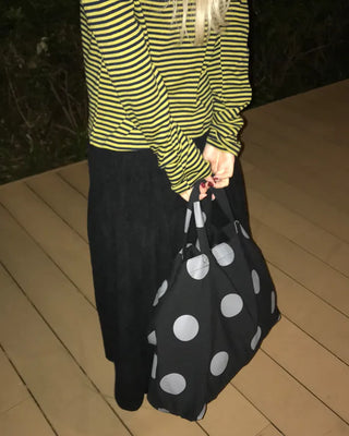 Polka Dot Big Shoulder Bag