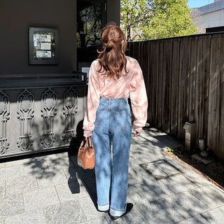 Heart Point Denim Pants