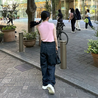 Basic denim pants