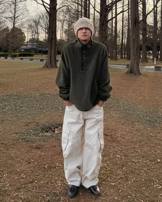 Color-block cargo pants