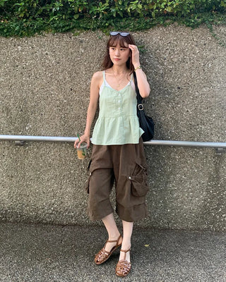 Lace camisole blouse