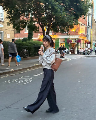 Suede Square Bag
