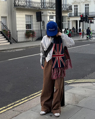 String cotton pants