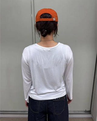 Oversized Basic Long T-Shirt