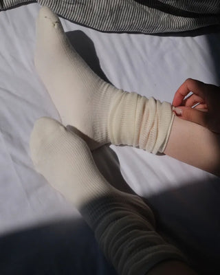 See-through socks