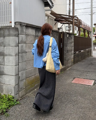 Oversized collared shirt