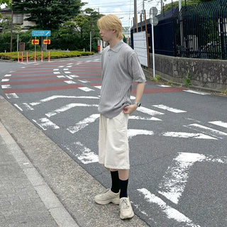 (Unisex) Banded Bermuda Shorts